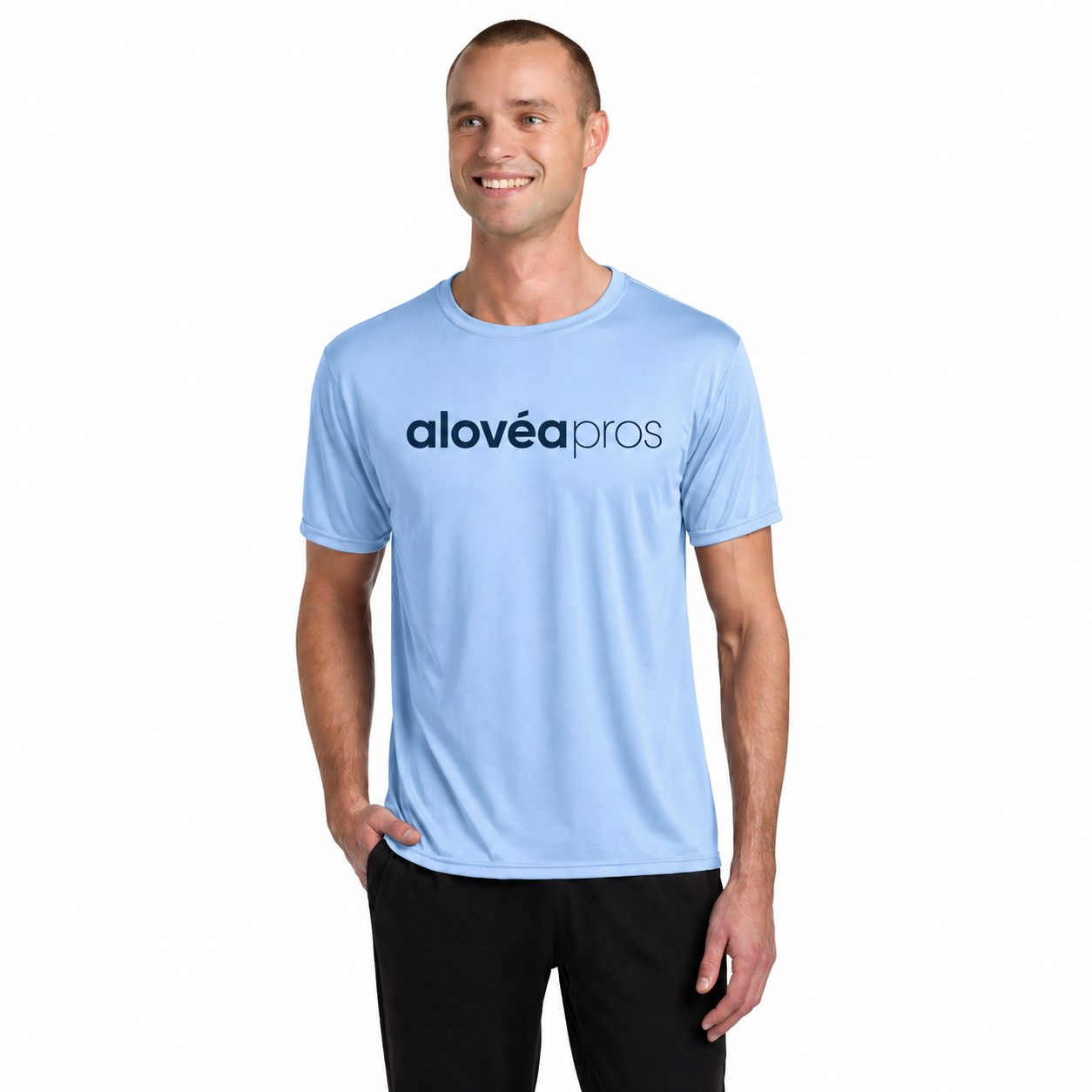 Alovea Pros | 100% Polyester | Moisture Wicking | T-Shirt