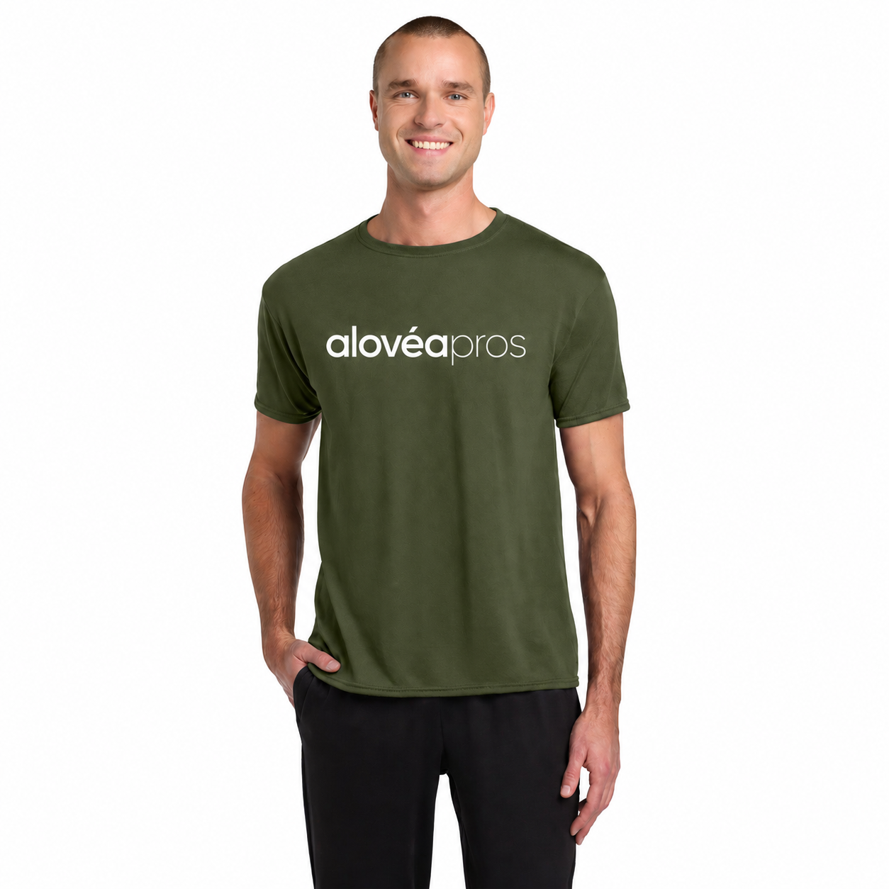 Alovea Pros | 100% Polyester | Moisture Wicking | T-Shirt