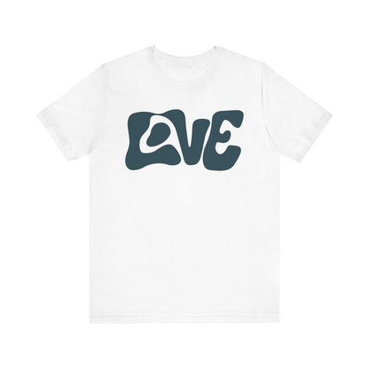 (LOVE) Unisex Jersey Short Sleeve Tee