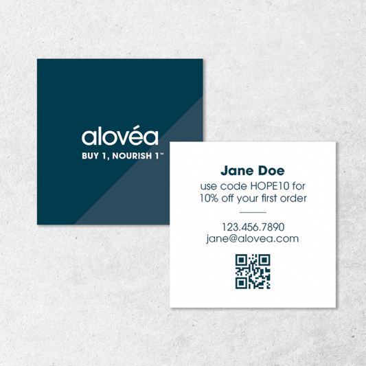 Pre-Built Shopping Cart Business Card